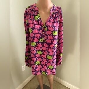Lilly Pulitzer Tusk in Sun Elsa Small EUC